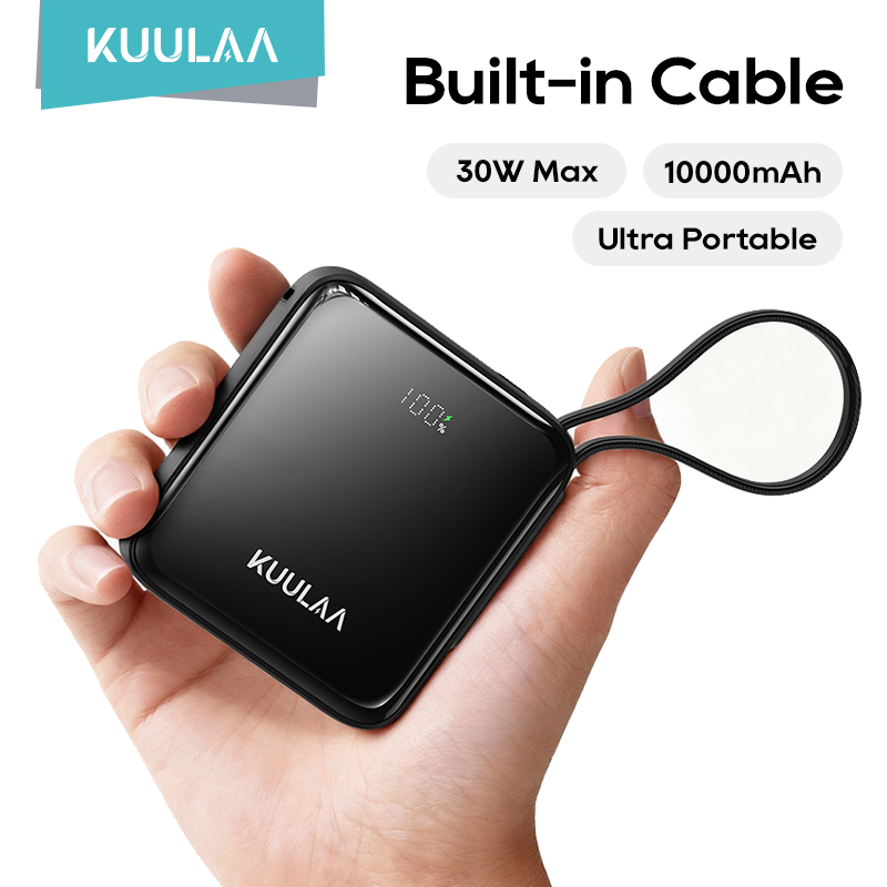 Gaming Console Power Bank - KUULAA 35W Mini Power Bank 10000mAh