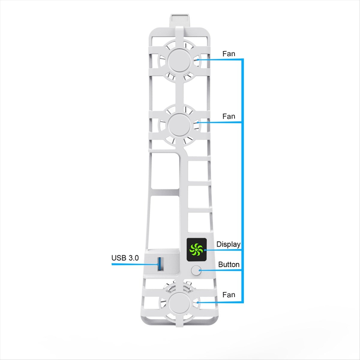 Console Cooling Fan - HGHO For PS5 PRO Console Cooling