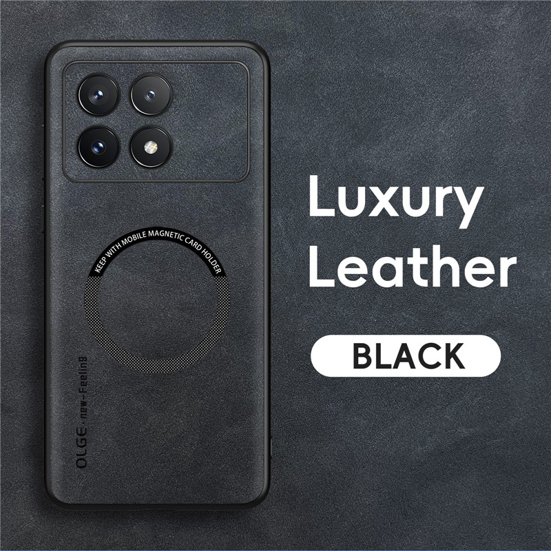 Gaming Console X6 - Magnetic Retro Leather Soft Case For