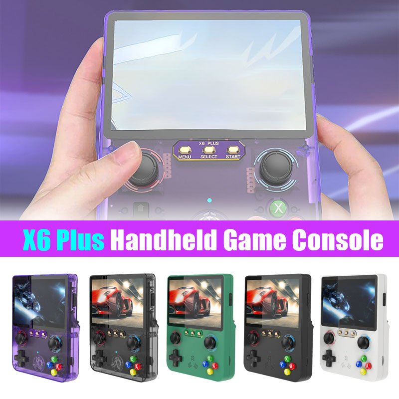 Gaming Console X6 - X6 Plus 64G Portable Handheld Gaming
