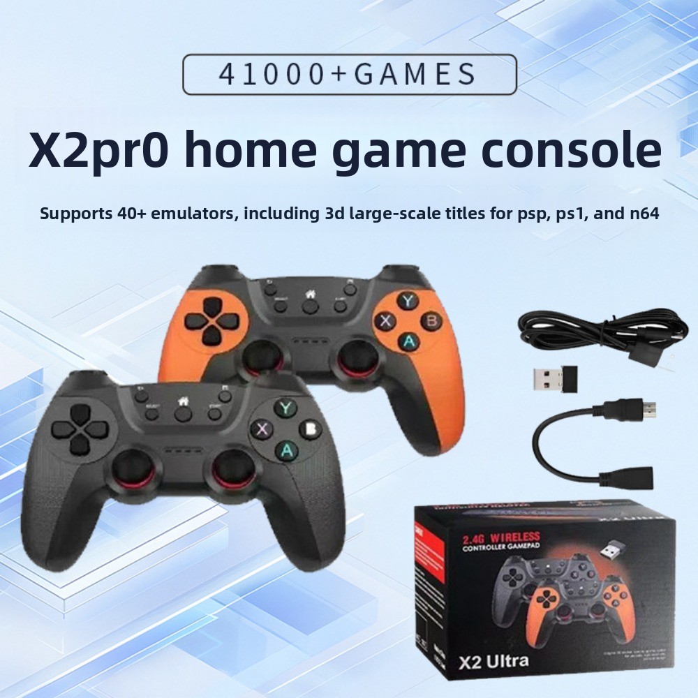Gaming Console X2 - X2 Retro Game Stick 4K Video