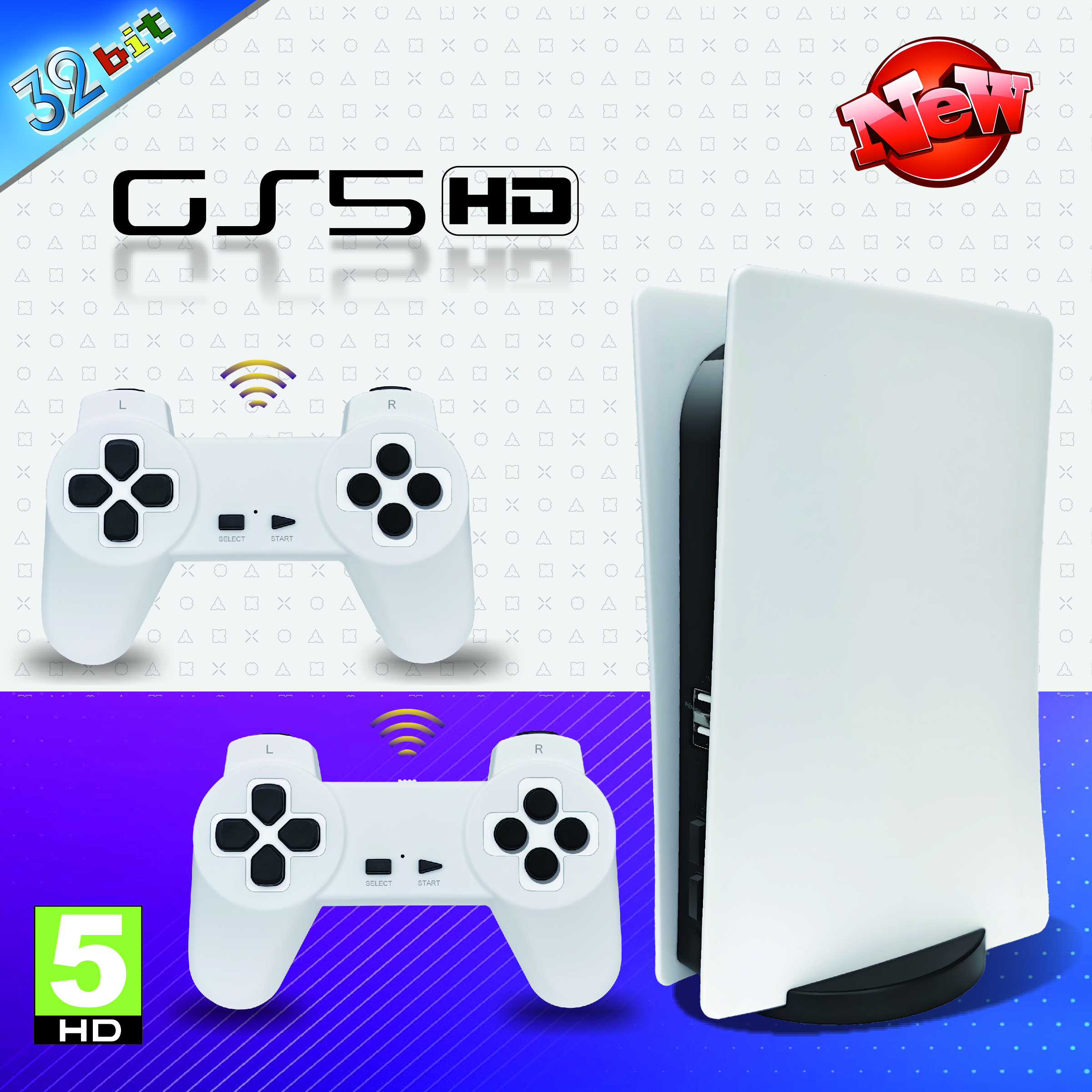 Gaming Console Gs5 - 8G 32Bit GS5 Pro 4K HD