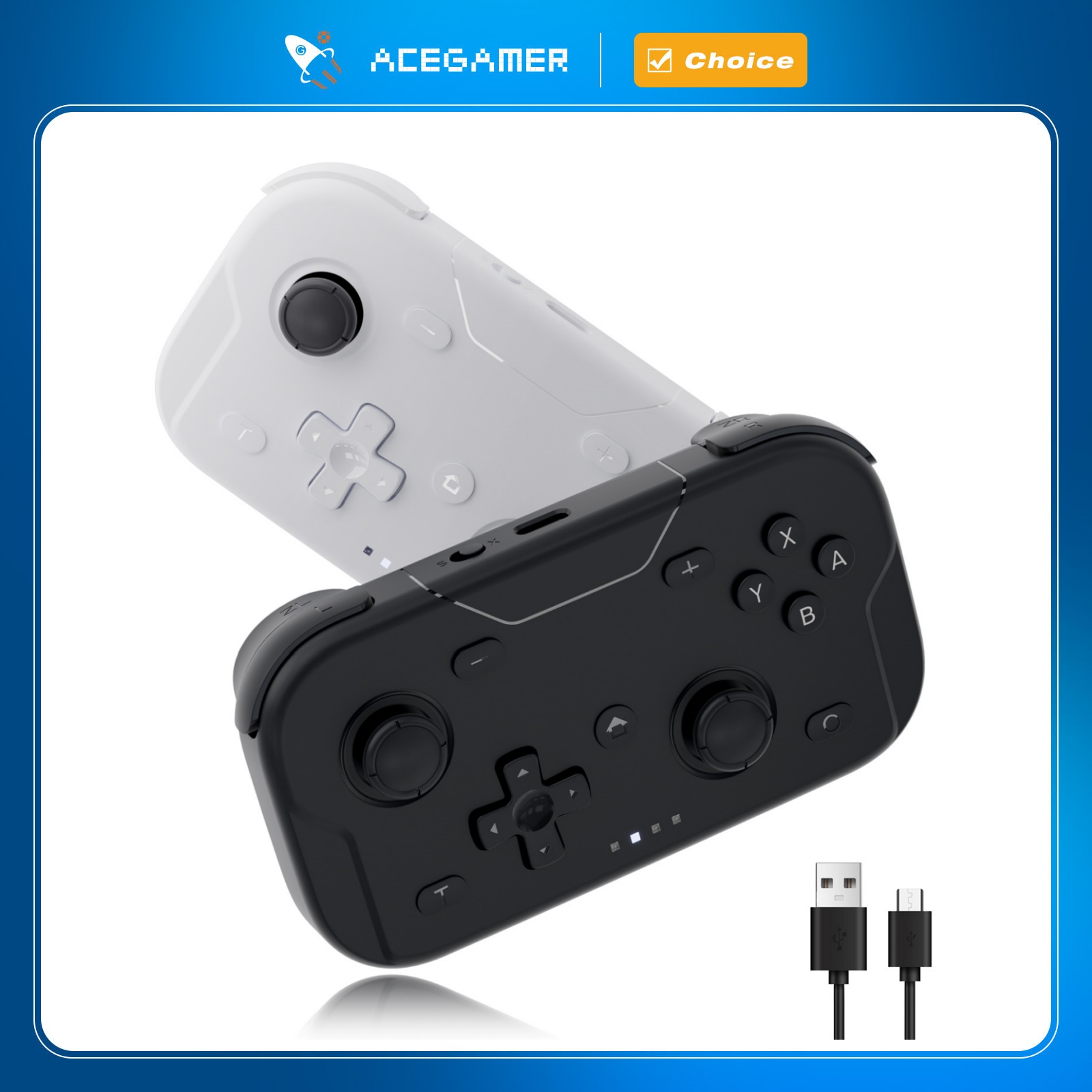 Gaming Console Phone - AceGamer Pocket Game Controller Portable Hall