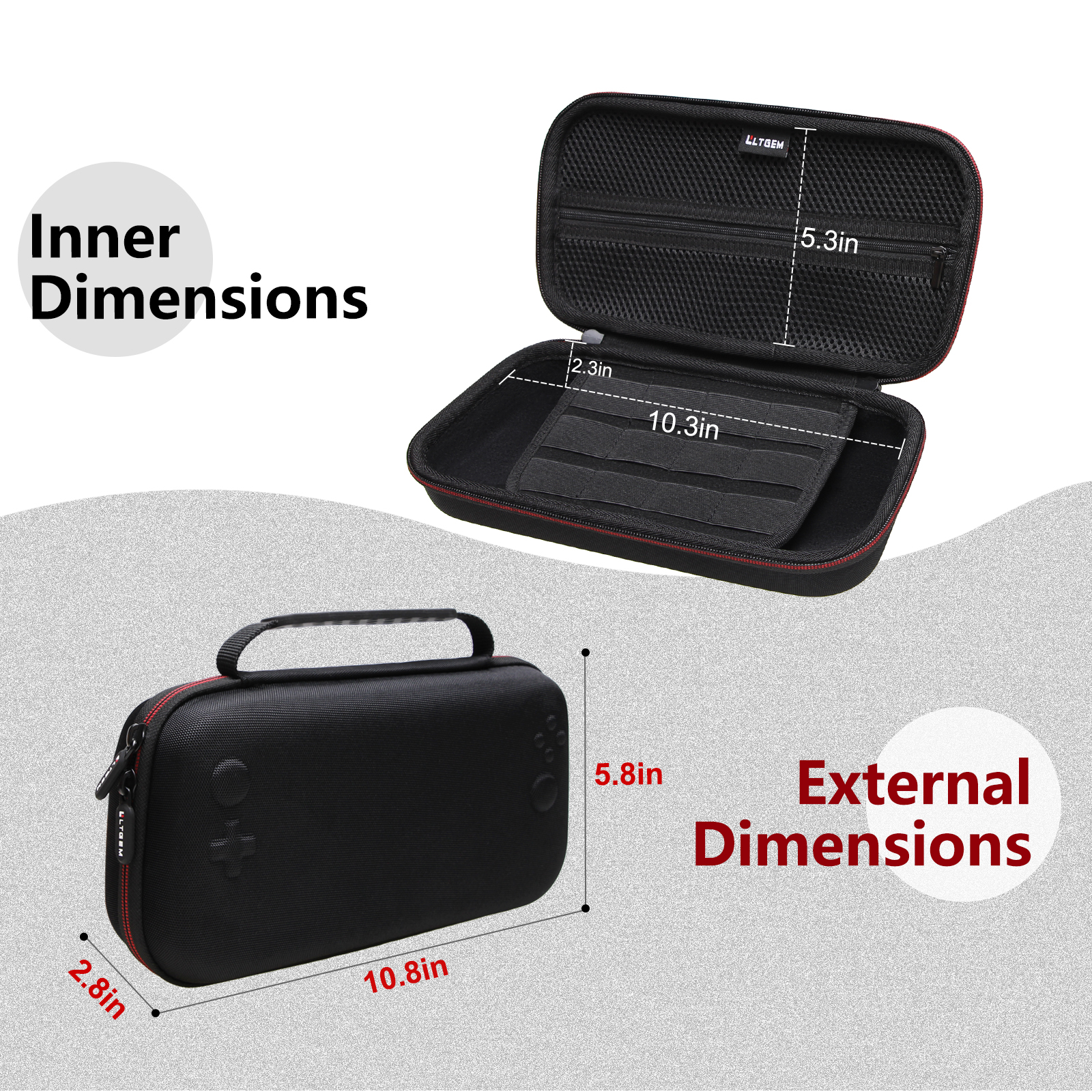 LTGEM Eva Hard Case for Logite – обзор и цена Gaming Console Logitech