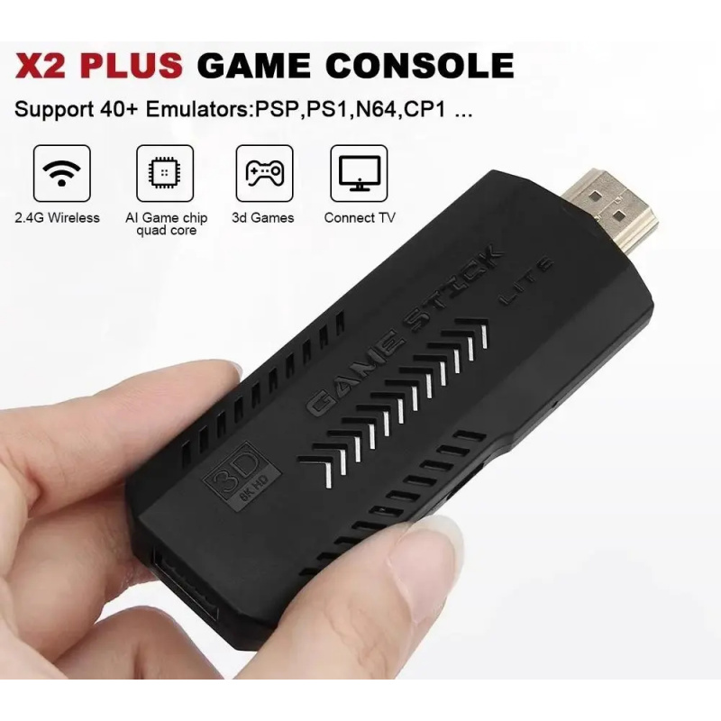 X2 Plus 64G Retro 4K Game Cons – обзор и цена Gaming Console X2