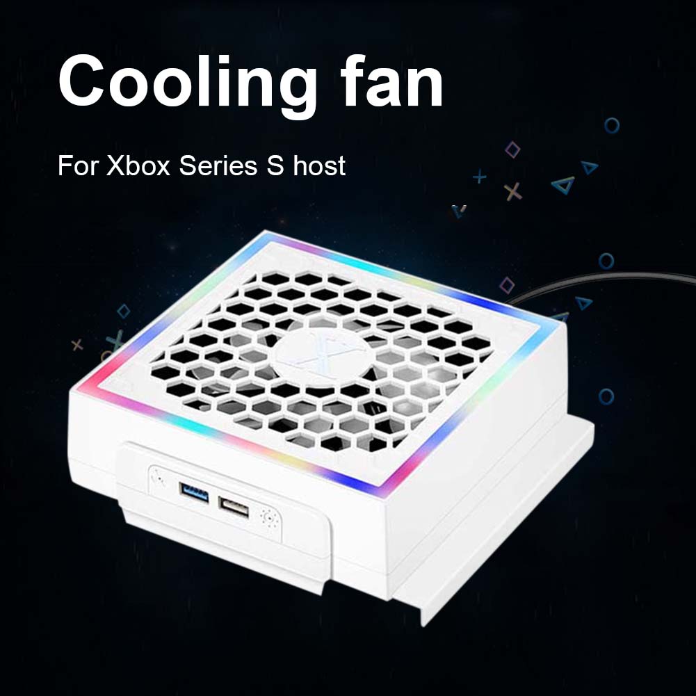 RGB Cooling Fan For Xbox Serie – обзор и цена Console Cooling Fan