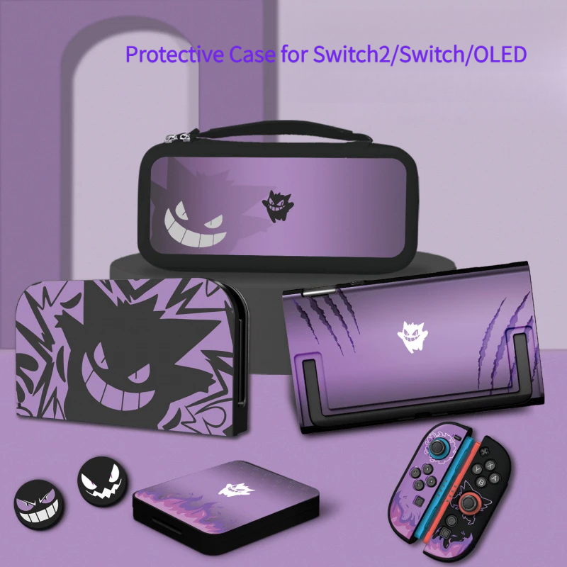 Anime Purple Gengar Protective – обзор и цена Nintendo Switch Case