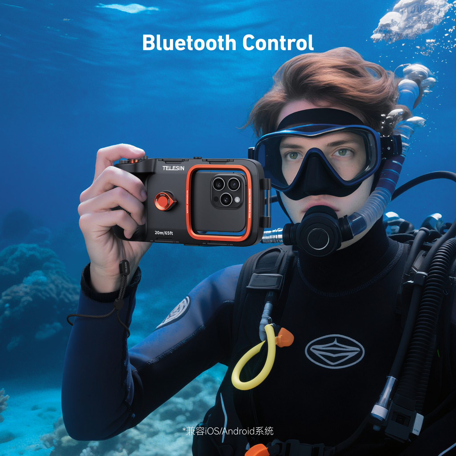 TELESIN Universal Waterproof D – обзор и цена Thumb Grip Joystick