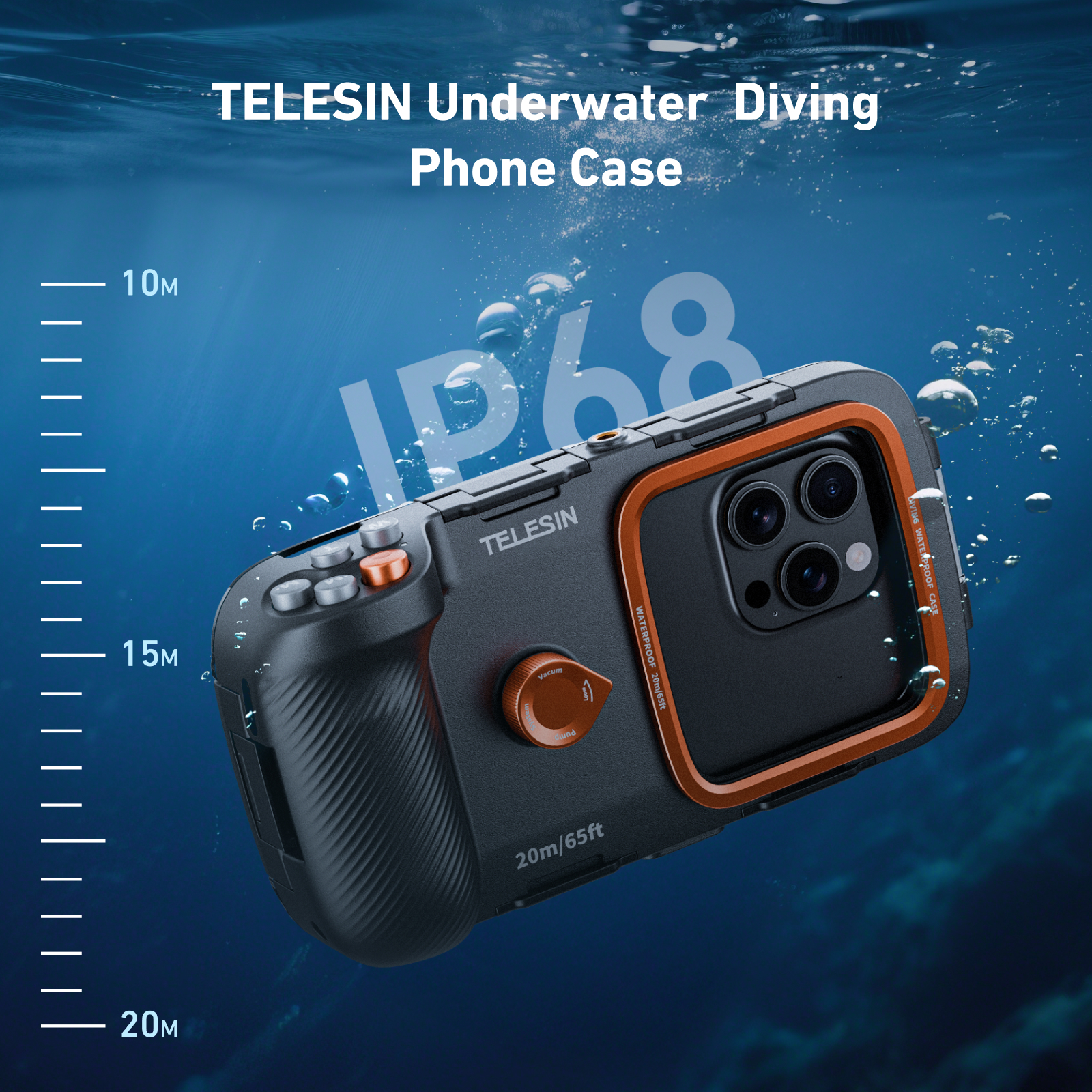 TELESIN Universal Waterproof D – обзор и цена Thumb Grip Joystick