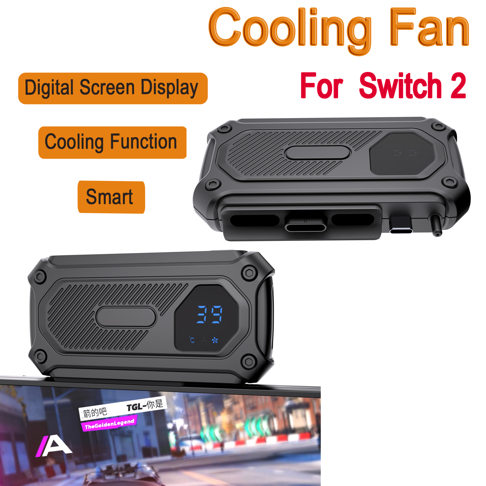 STK-F201 Portable Smart Coolin – обзор и цена Console Cooling Fan