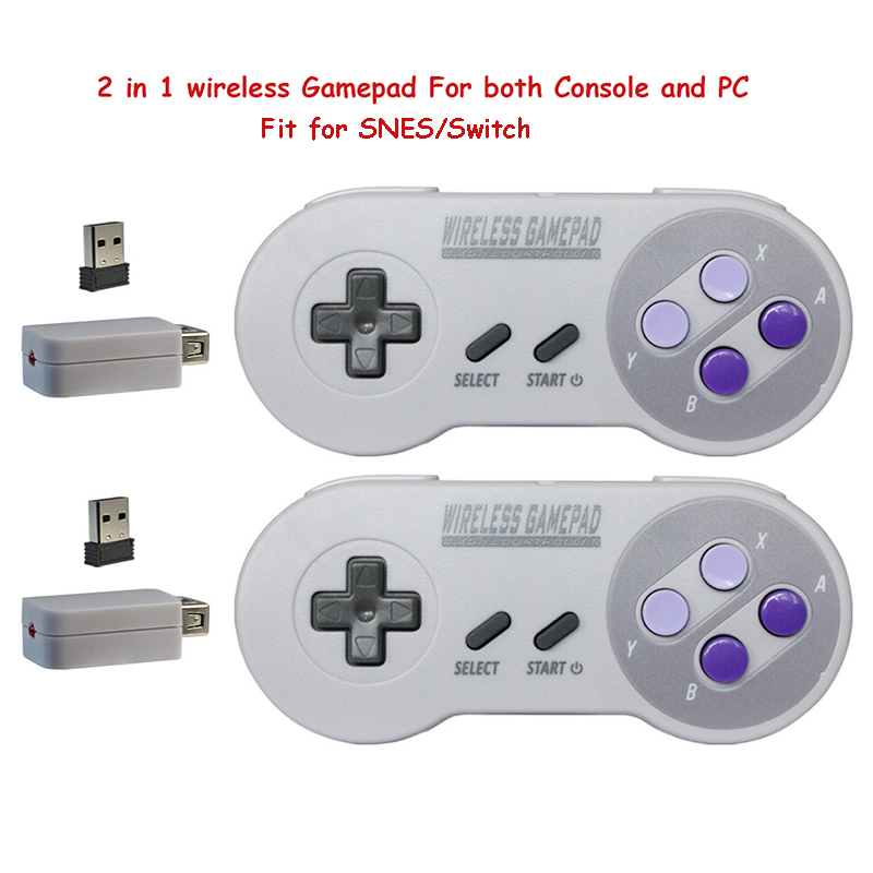 2.4G Purple Game Controller Jo – обзор и цена Gaming Console Mario