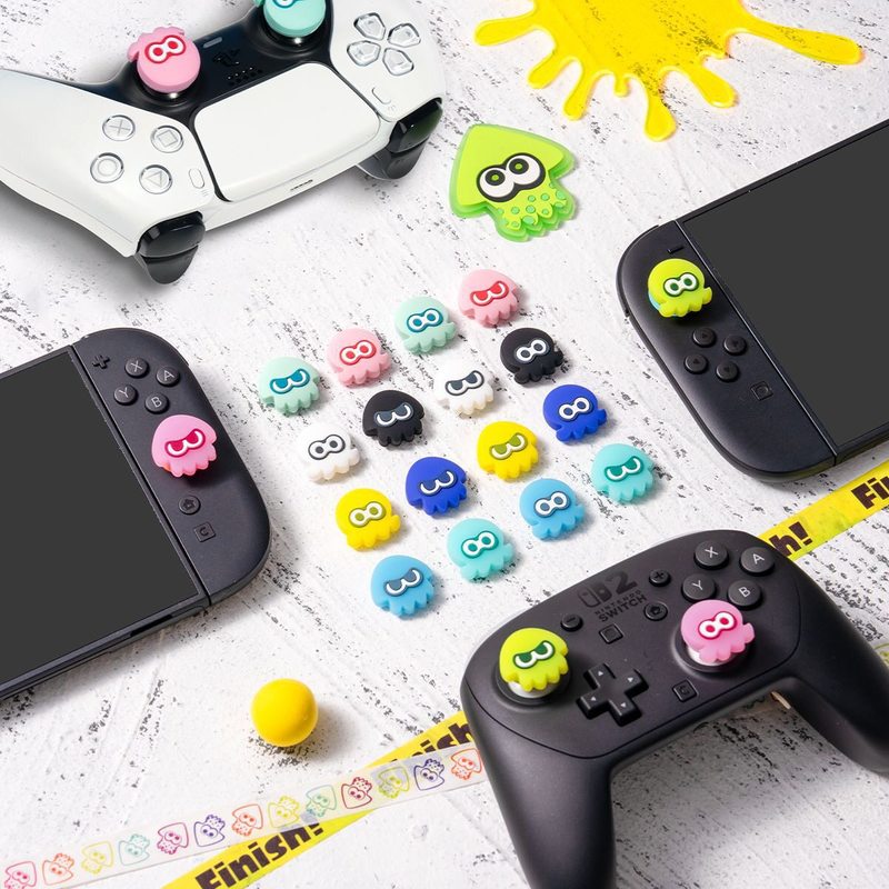 Thumb Grip Caps Splatoon Squid – обзор и цена Thumb Grip Joystick