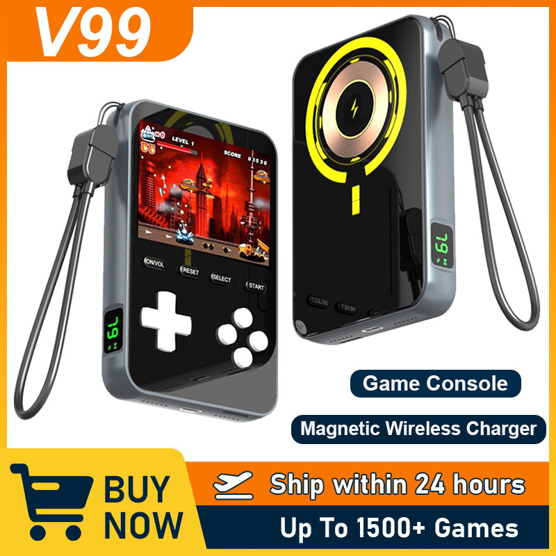 2IN1 Handheld Game Console Pow – обзор и цена Gaming Console Power Bank