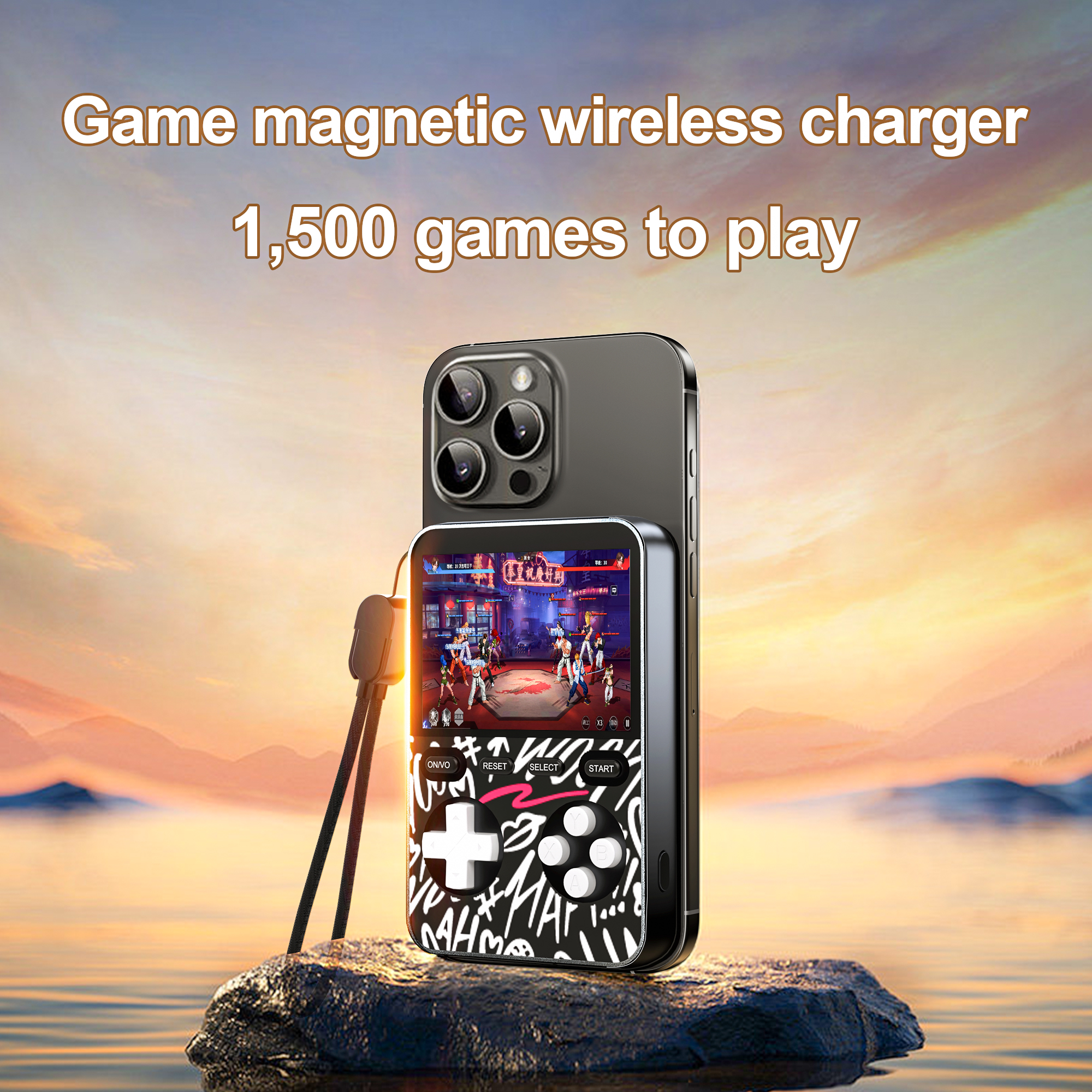 2IN1 Handheld Game Console Pow – обзор и цена Gaming Console Power Bank