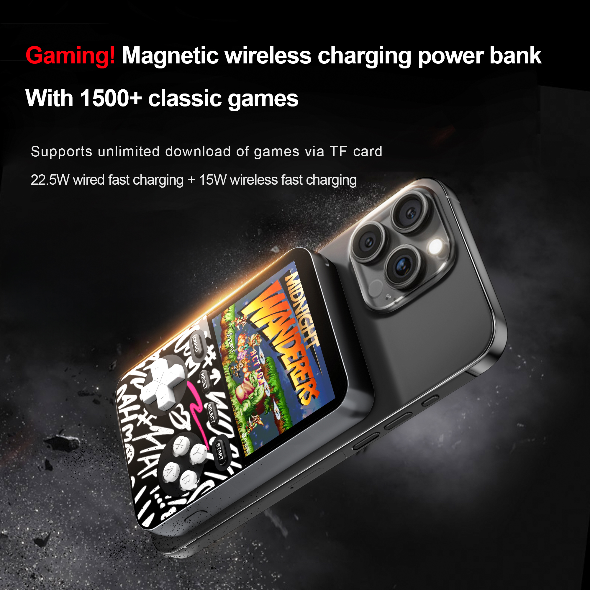 2IN1 Handheld Game Console Pow – обзор и цена Gaming Console Power Bank