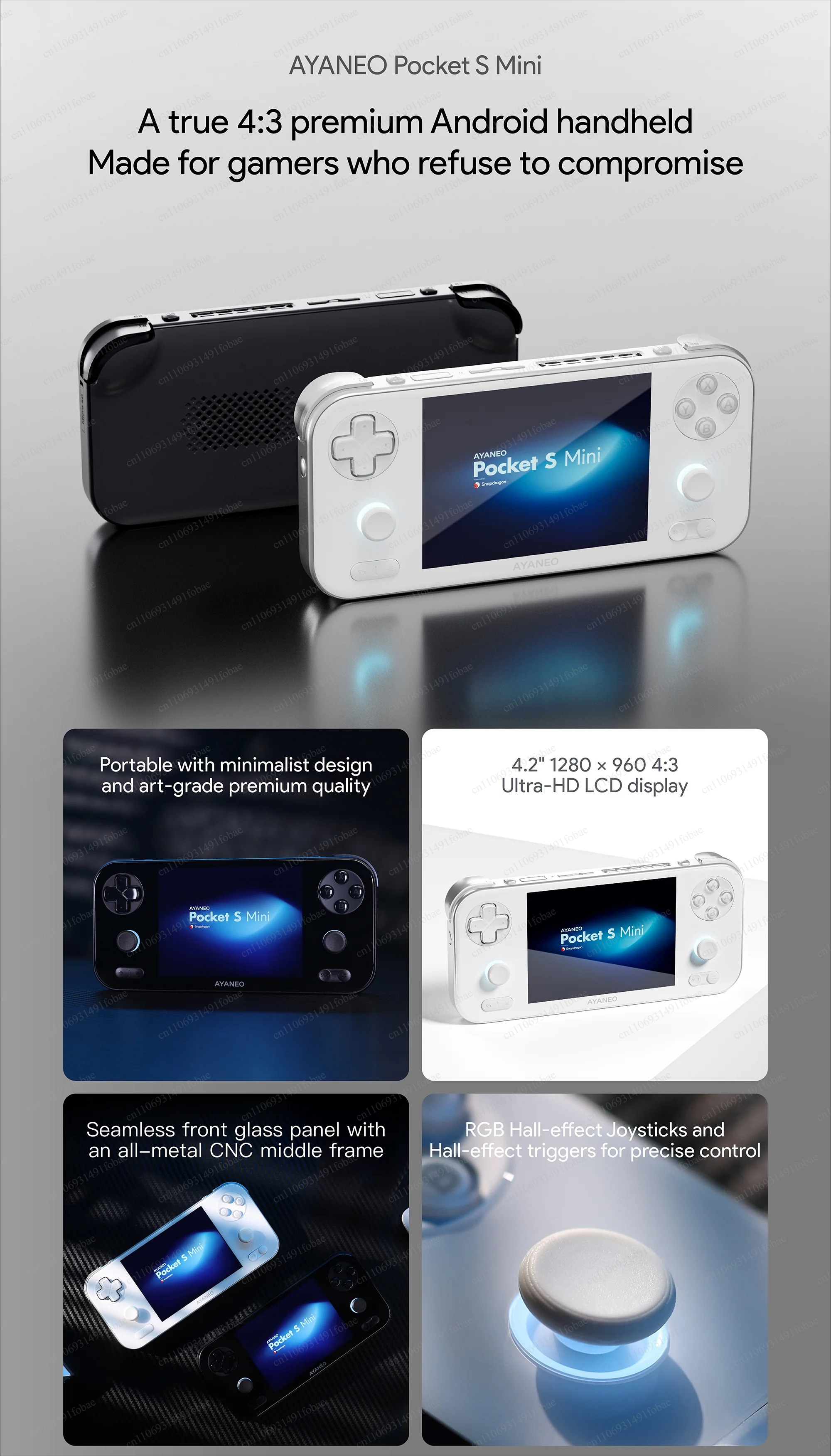 AYANEO Pocket S Mini Retro Han – обзор и цена Gaming Console Retro
