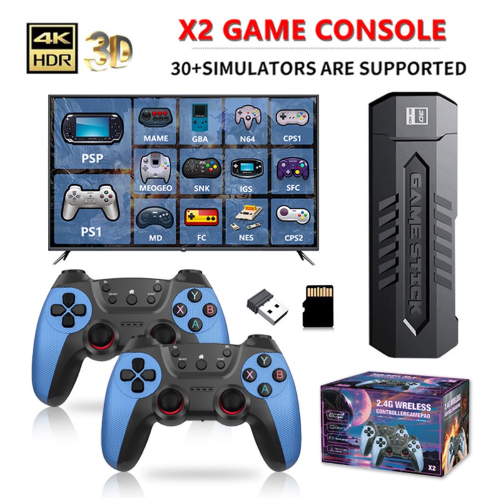 X2 Retro Game Stick 4K Video G – обзор и цена Gaming Console X2