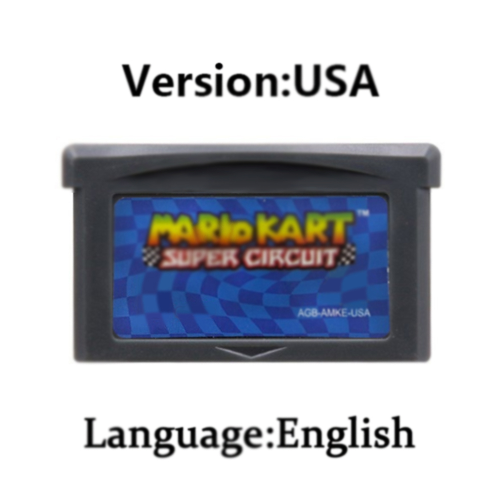 GBA Game Cartridge 32 Bit Vide – обзор и цена Gaming Console Mario