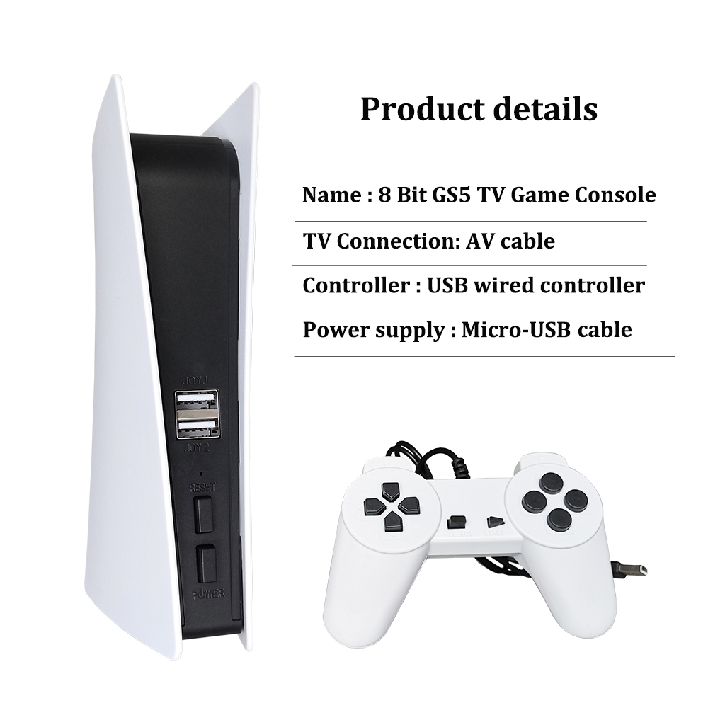 GS5 8-bit TV Video AV Output U – обзор и цена Gaming Console Gs5