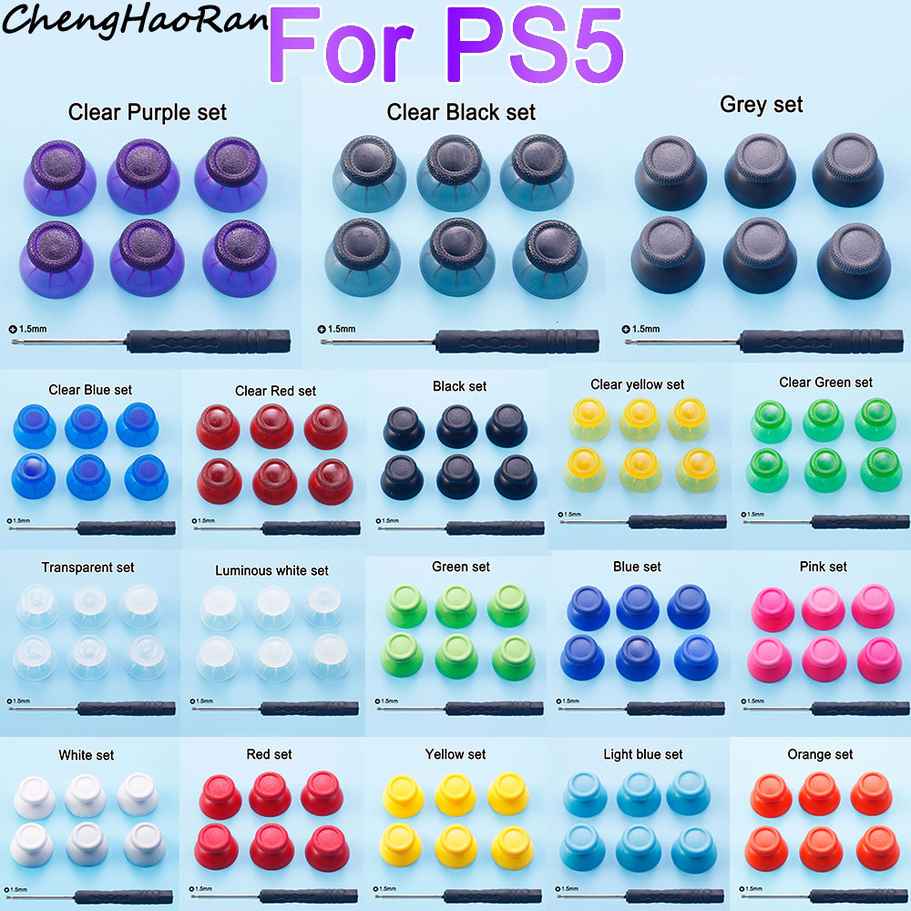 1 Set For PS5 Thumbstick Grip  – обзор и цена Thumb Grip Joystick