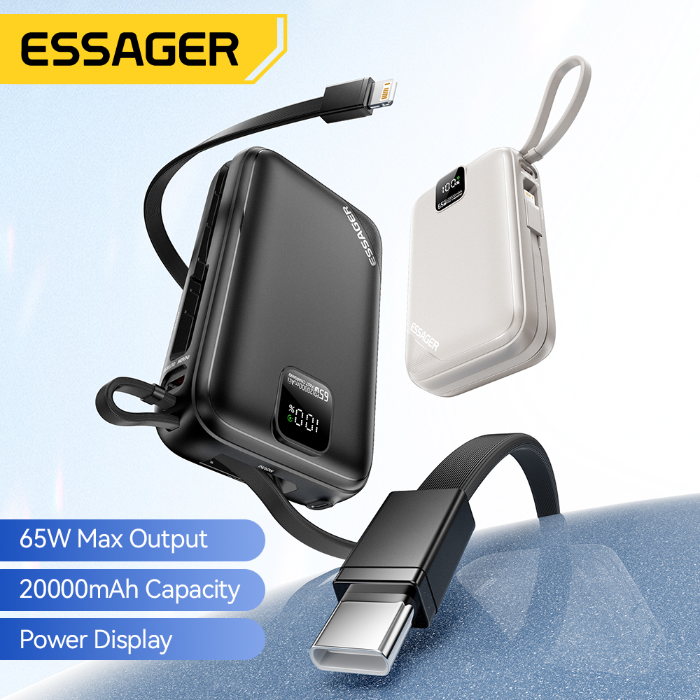 Essager 65W 20000mAh Power Ban – обзор и цена Gaming Console Power Bank