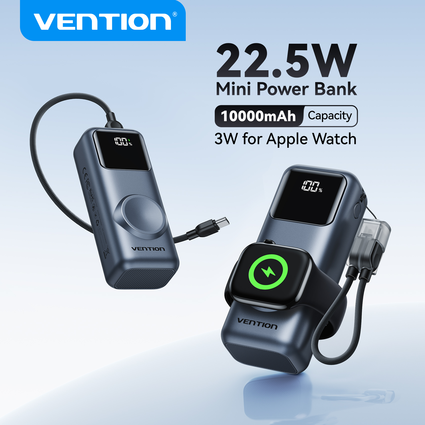 Vention 10000mAh Mini Power Ba – обзор и цена Gaming Console Power Bank