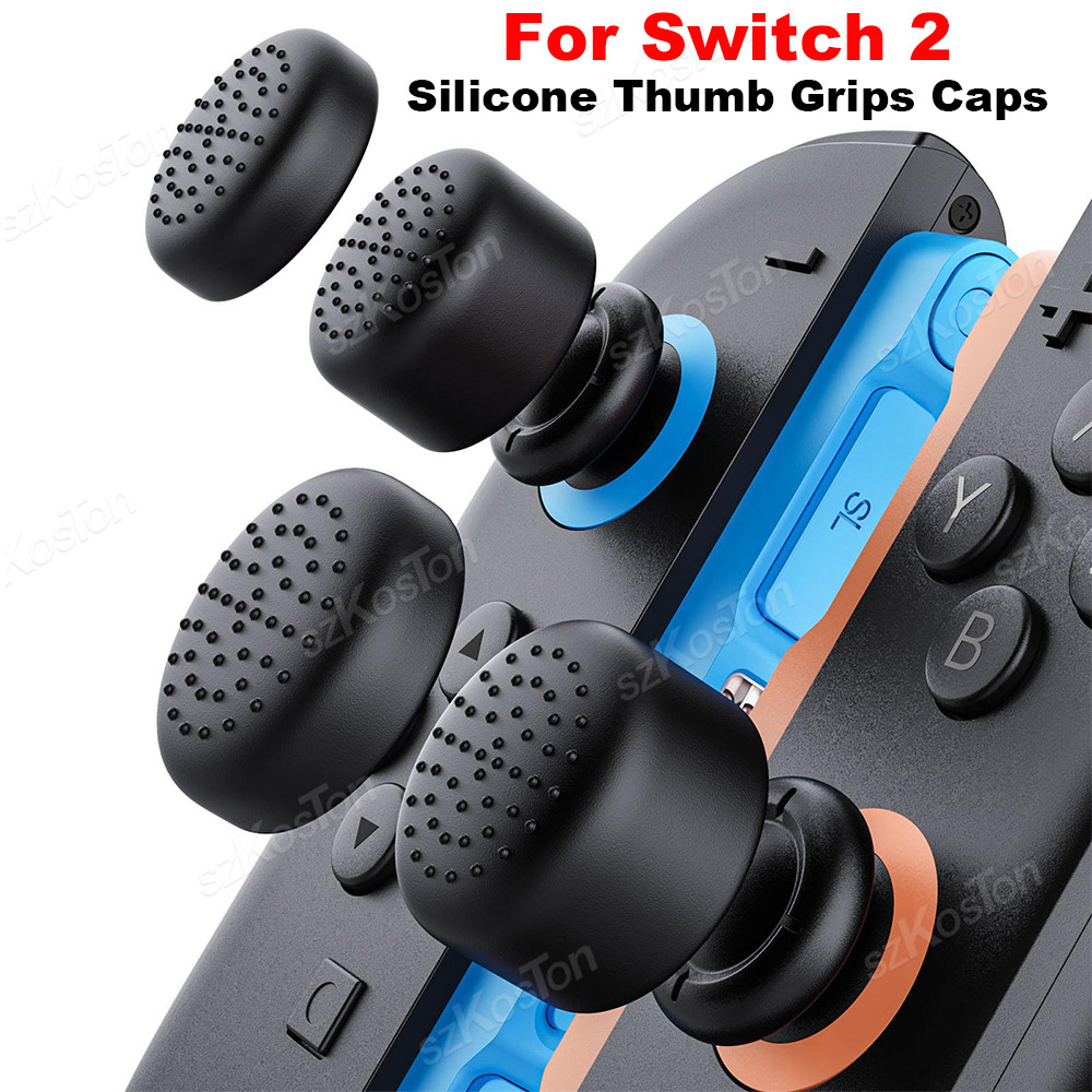 4PCS For Switch 2 No-Slip Sili – обзор и цена Thumb Grip Joystick
