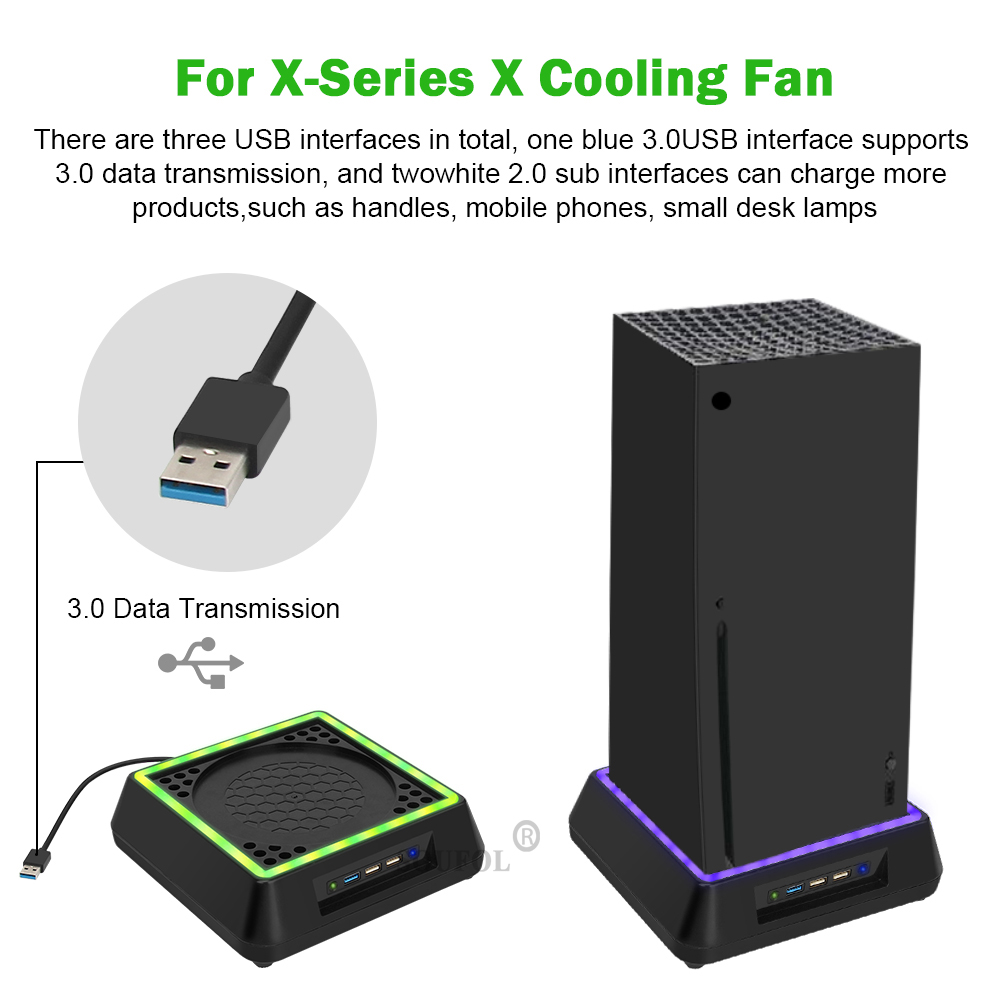 For Xbox Series X Console Cool – обзор и цена Console Cooling Fan