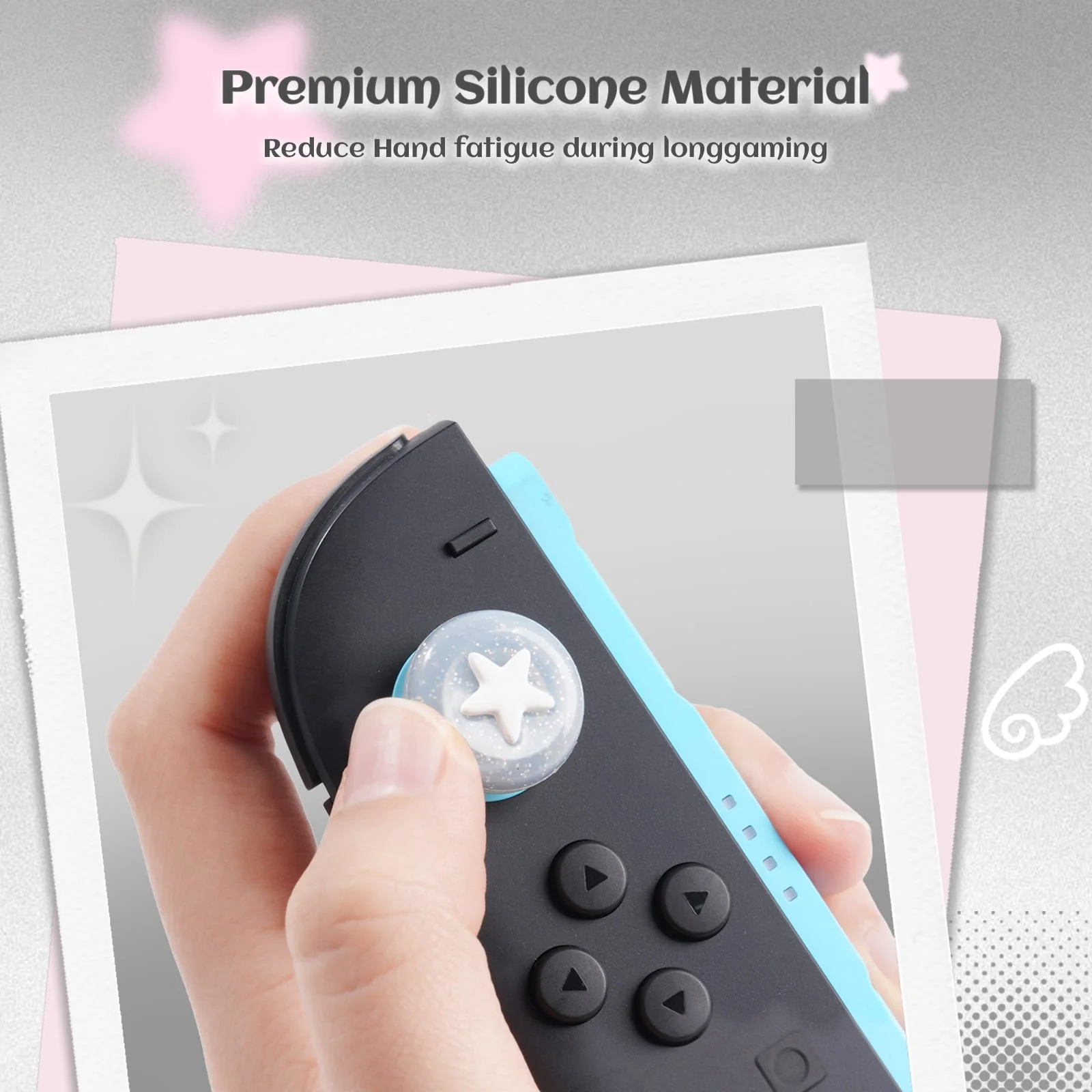 Soap Bubble Silicone Thumb Gri – обзор и цена Thumb Grip Joystick
