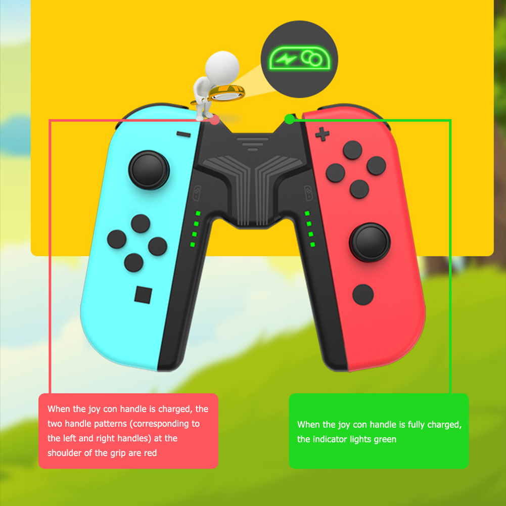 Mini Game Charging Dock Grip w – обзор и цена Gaming Console Mario