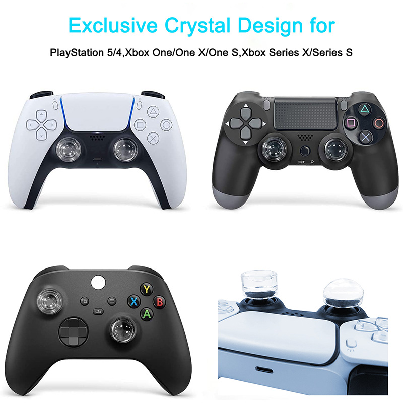 2PCS For PS5 PS4 Xbox One S Xb – обзор и цена Thumb Grip Joystick