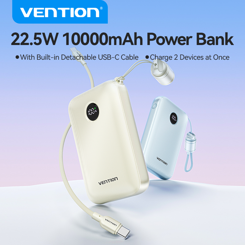 Vention Power Bank 10000mAh 22 – обзор и цена Gaming Console Power Bank