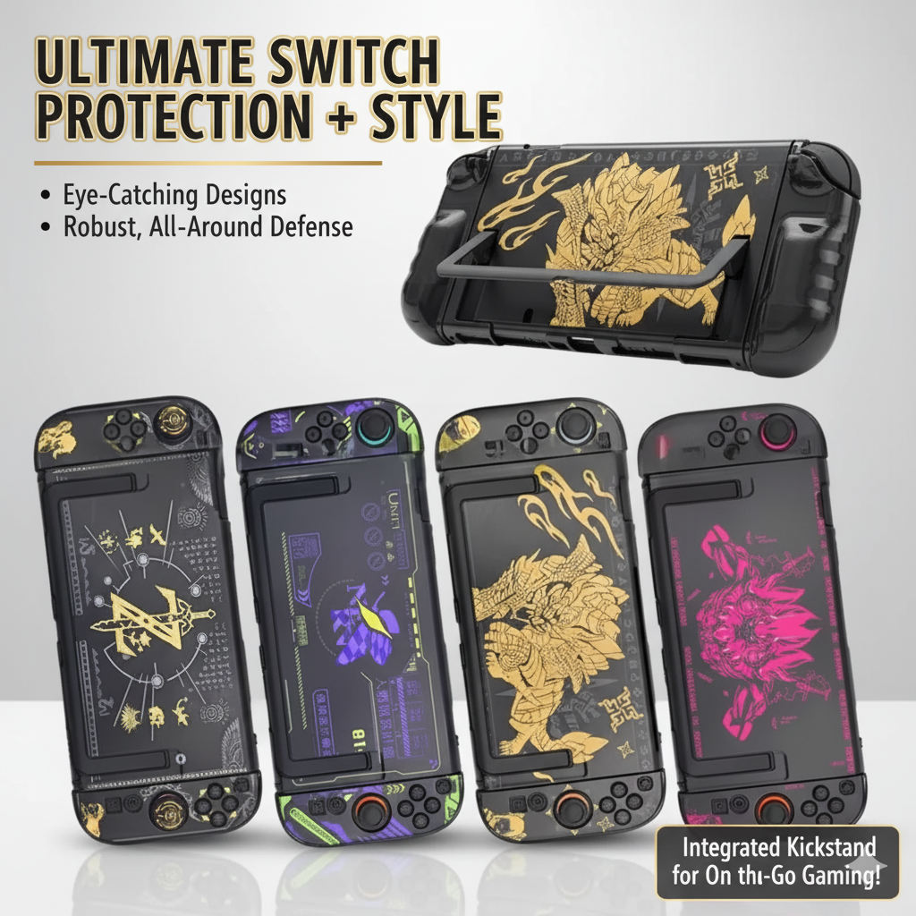 New Dockable Case For Nintendo – обзор и цена Nintendo Switch Case