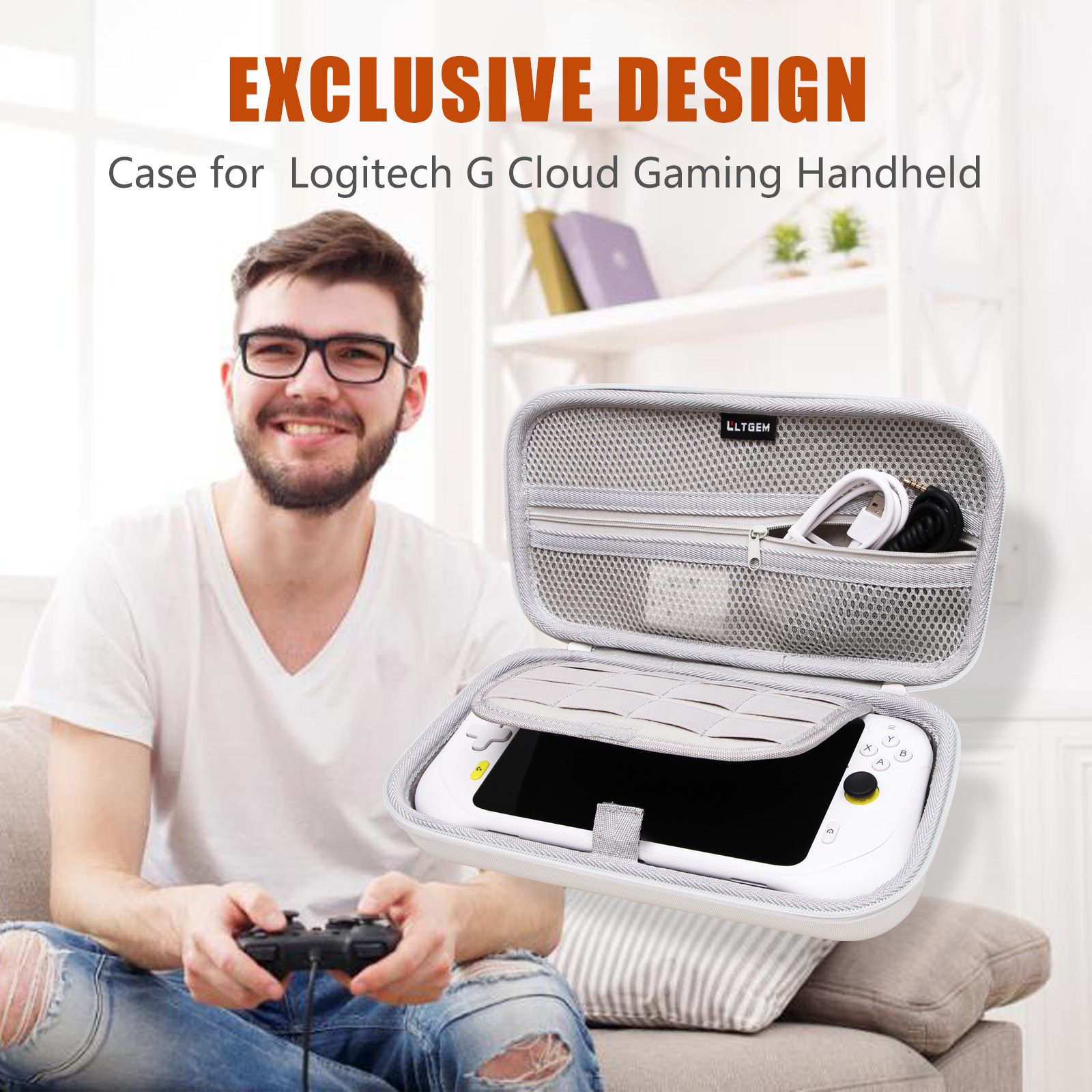 LTGEM Eva Hard Case for Logite – обзор и цена Gaming Console Logitech