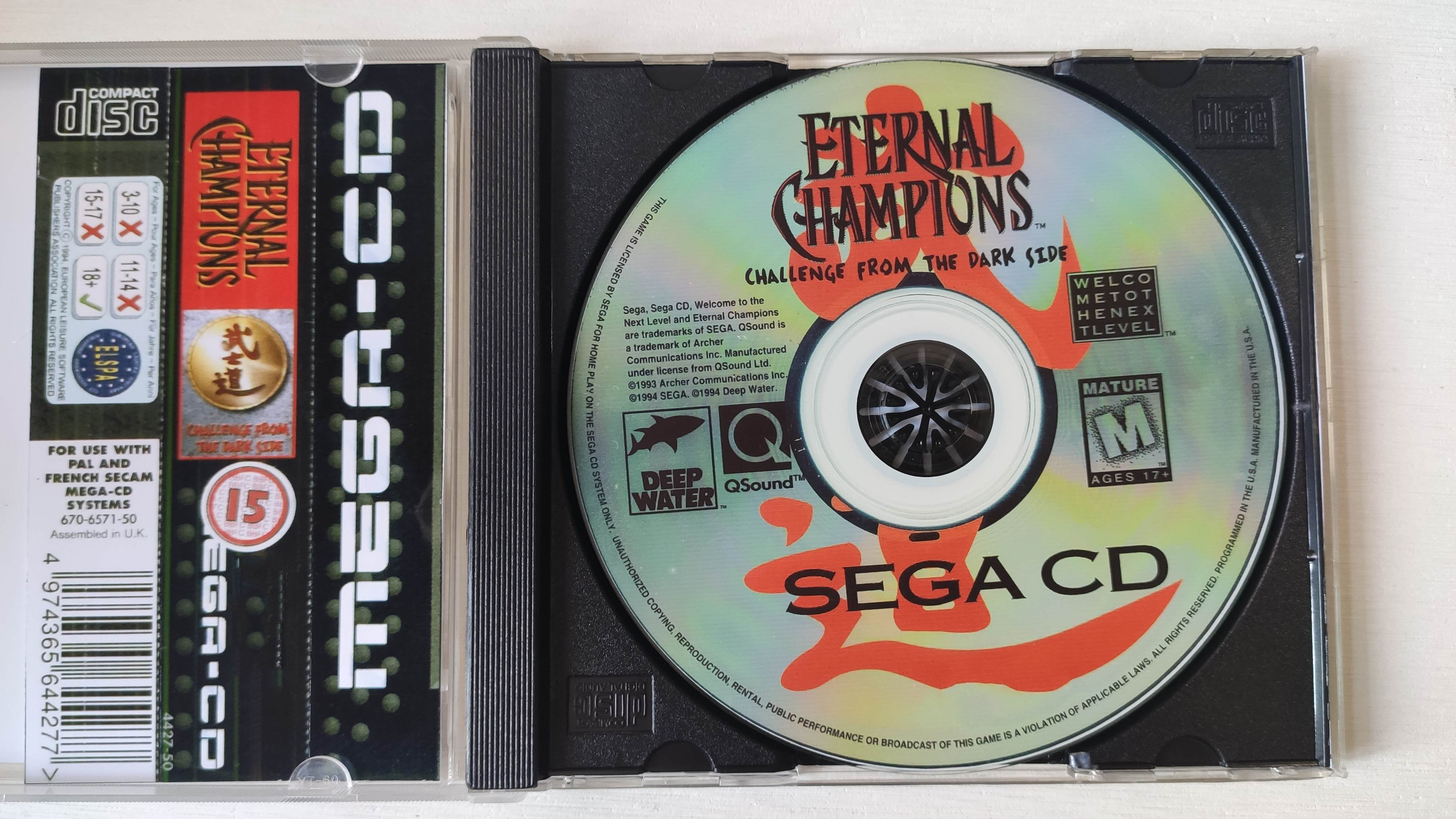 Mega CD Copy Disc Eternal Cham – обзор и цена Gaming Console Retro